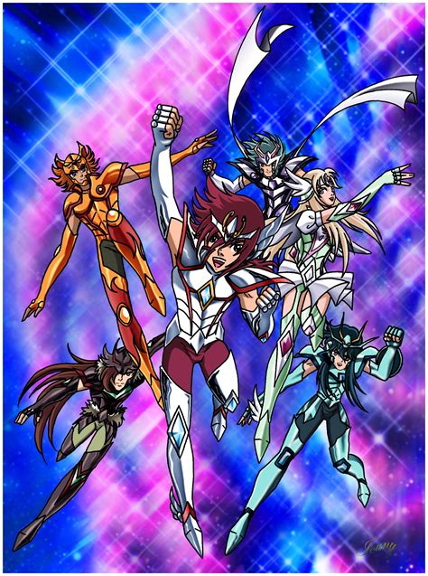 saint seiya omega characters.